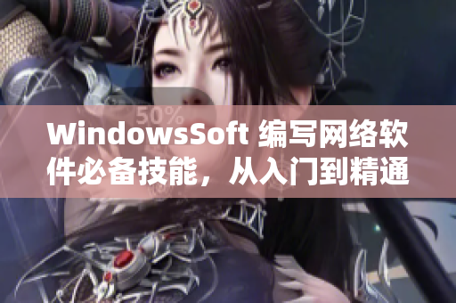 WindowsSoft 编写网络软件必备技能，从入门到精通！