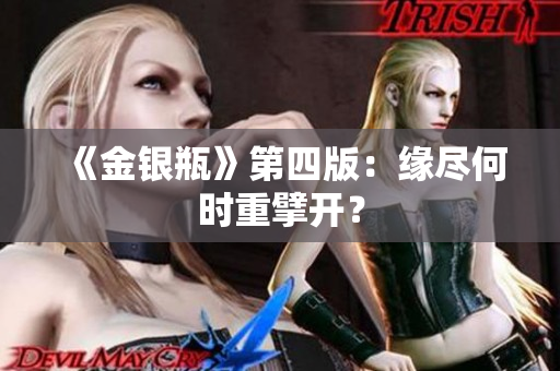 《金银瓶》第四版：缘尽何时重擘开？