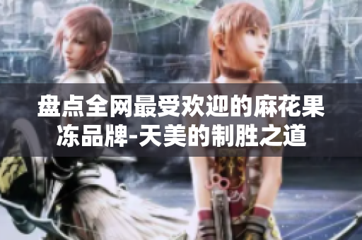 盘点全网最受欢迎的麻花果冻品牌-天美的制胜之道