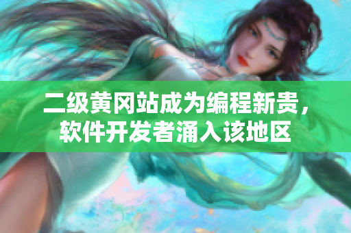 二级黄冈站成为编程新贵，软件开发者涌入该地区