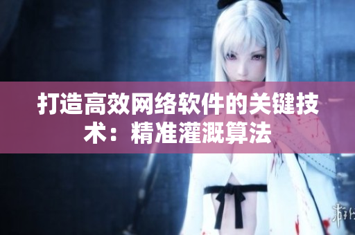 打造高效网络软件的关键技术：精准灌溉算法