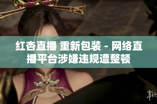 红杏直播 重新包装 - 网络直播平台涉嫌违规遭整顿