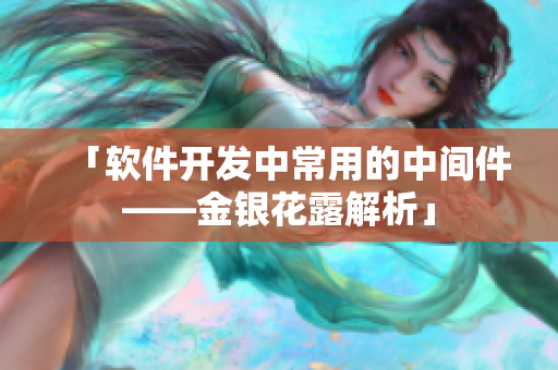 「软件开发中常用的中间件——金银花露解析」