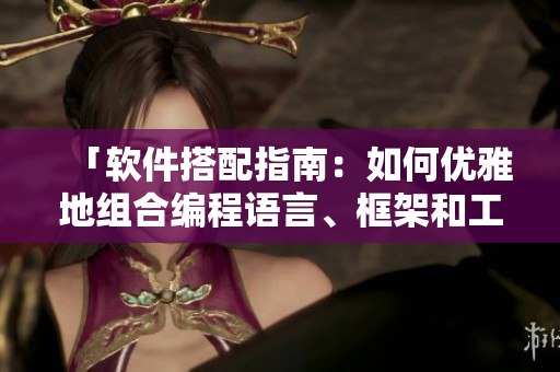 「软件搭配指南：如何优雅地组合编程语言、框架和工具」
