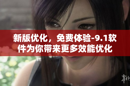 新版优化，免费体验-9.1软件为你带来更多效能优化