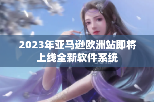 2023年亚马逊欧洲站即将上线全新软件系统