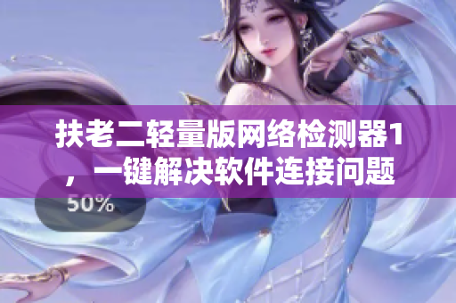 扶老二轻量版网络检测器1，一键解决软件连接问题