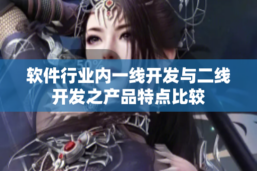 软件行业内一线开发与二线开发之产品特点比较