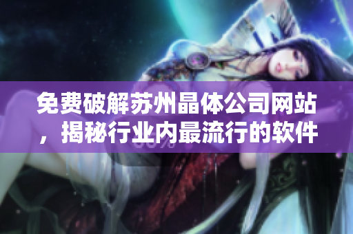免费破解苏州晶体公司网站，揭秘行业内最流行的软件加密技术