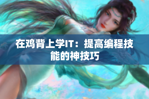 在鸡背上学IT：提高编程技能的神技巧