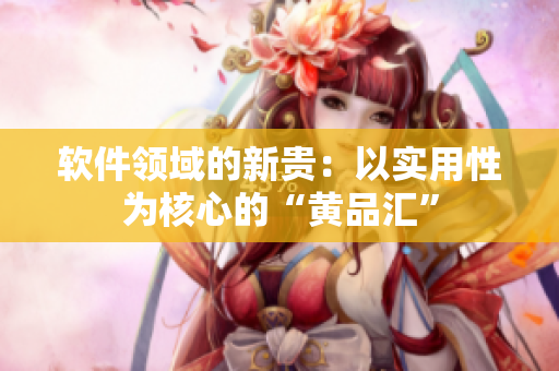 软件领域的新贵：以实用性为核心的“黄品汇”