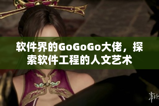 软件界的GoGoGo大佬，探索软件工程的人文艺术