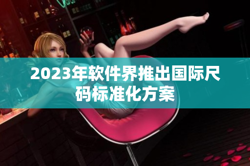 2023年软件界推出国际尺码标准化方案