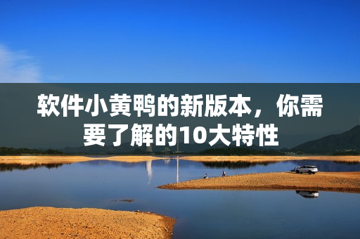 软件小黄鸭的新版本，你需要了解的10大特性