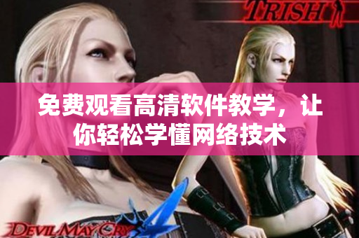 免费观看高清软件教学，让你轻松学懂网络技术
