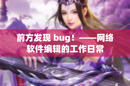 前方发现 bug！——网络软件编辑的工作日常