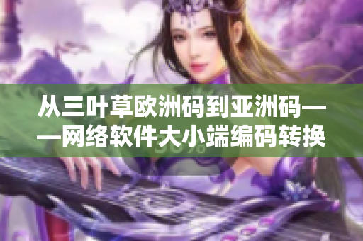 从三叶草欧洲码到亚洲码——网络软件大小端编码转换指南