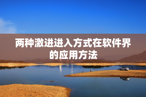 两种激进进入方式在软件界的应用方法