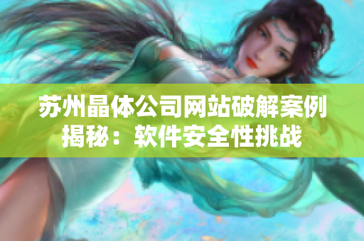 苏州晶体公司网站破解案例揭秘：软件安全性挑战