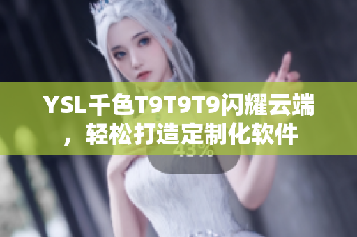 YSL千色T9T9T9闪耀云端，轻松打造定制化软件