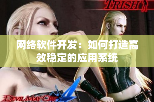 网络软件开发：如何打造高效稳定的应用系统
