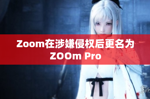 Zoom在涉嫌侵权后更名为ZOOm Pro