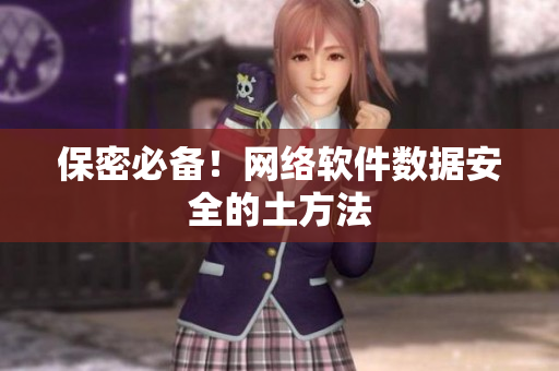 保密必备！网络软件数据安全的土方法