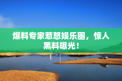 爆料专家惹怒娱乐圈，惊人黑料曝光！