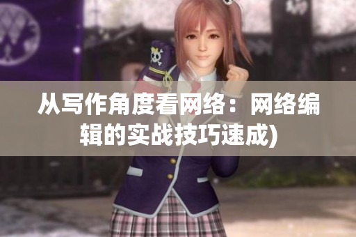 从写作角度看网络：网络编辑的实战技巧速成)