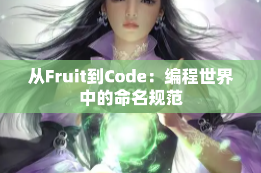 从Fruit到Code：编程世界中的命名规范