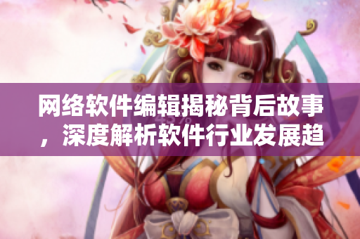 网络软件编辑揭秘背后故事，深度解析软件行业发展趋势