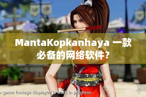MantaKopkanhaya 一款必备的网络软件？