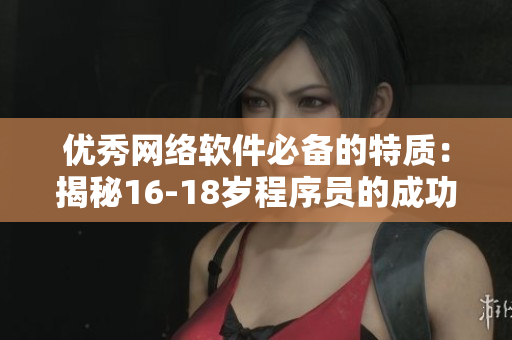 优秀网络软件必备的特质：揭秘16-18岁程序员的成功之道