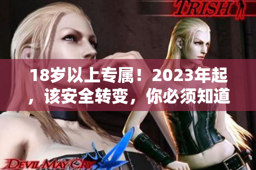 18岁以上专属！2023年起，该安全转变，你必须知道的网络安全问题