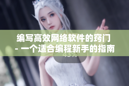 编写高效网络软件的窍门 - 一个适合编程新手的指南
