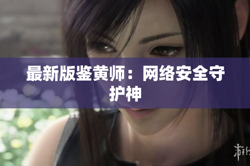 最新版鉴黄师：网络安全守护神