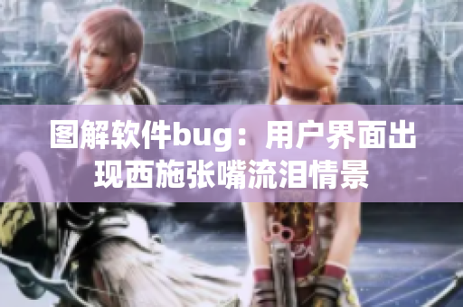 图解软件bug：用户界面出现西施张嘴流泪情景