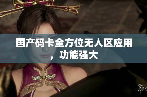 国产码卡全方位无人区应用，功能强大
