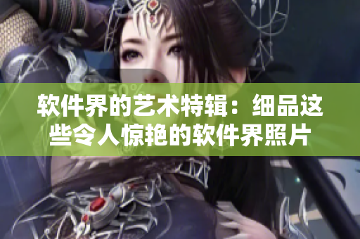 软件界的艺术特辑：细品这些令人惊艳的软件界照片