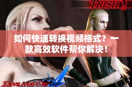 如何快速转换视频格式？一款高效软件帮你解决！