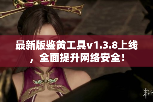 最新版鉴黄工具v1.3.8上线，全面提升网络安全！
