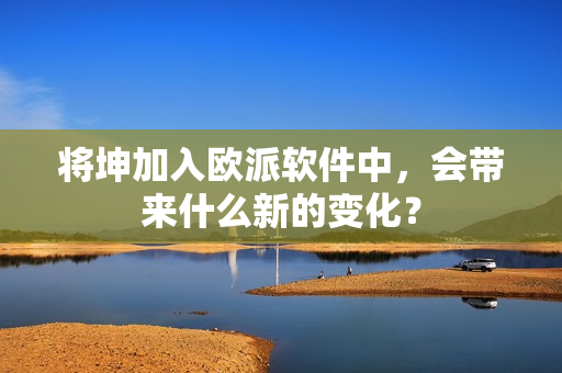 将坤加入欧派软件中，会带来什么新的变化？