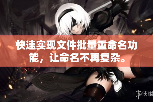 快速实现文件批量重命名功能，让命名不再复杂。