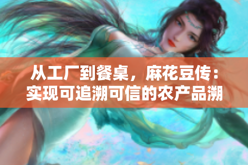 从工厂到餐桌，麻花豆传：实现可追溯可信的农产品溯源!