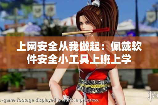 上网安全从我做起：佩戴软件安全小工具上班上学