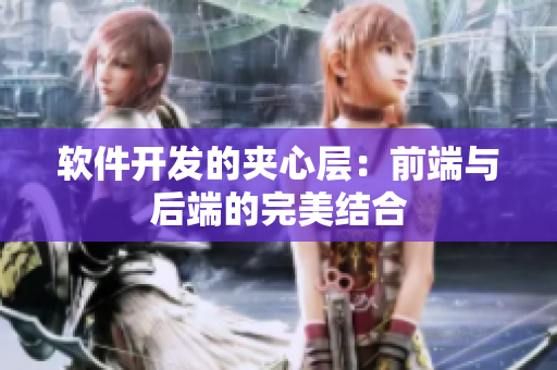软件开发的夹心层：前端与后端的完美结合