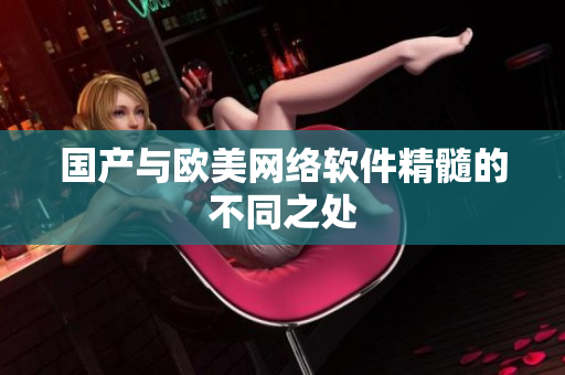 国产与欧美网络软件精髓的不同之处