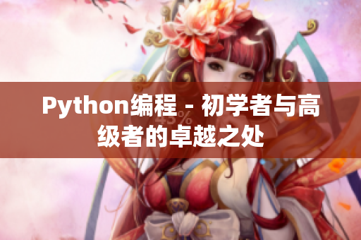 Python编程 - 初学者与高级者的卓越之处