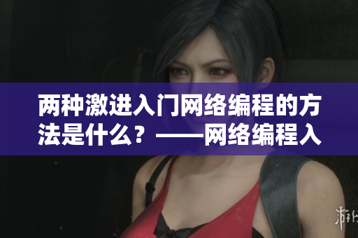 两种激进入门网络编程的方法是什么？——网络编程入门攻略