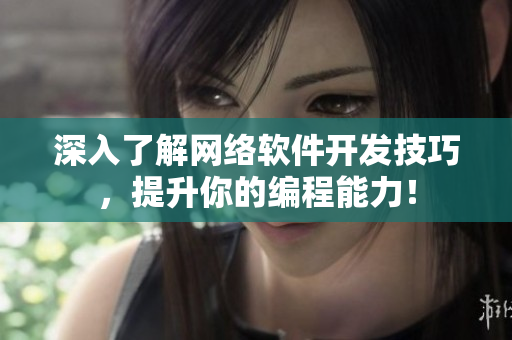 深入了解网络软件开发技巧，提升你的编程能力！